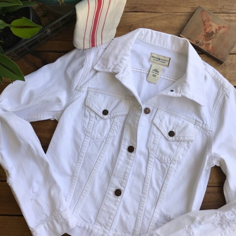 Denim & Supply Ralph Lauren Distressed Jacket (M)